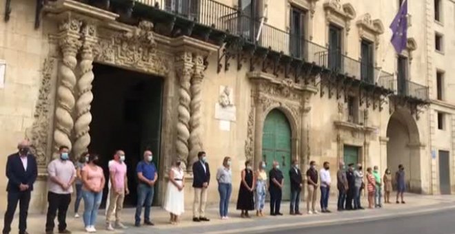 Minuto de silencio hoy en Alicante por último crimen machista en nuestro país