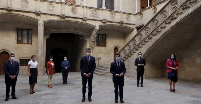 La taula de diàleg, l'elefant a l'habitació si Sánchez vol tornar a governar