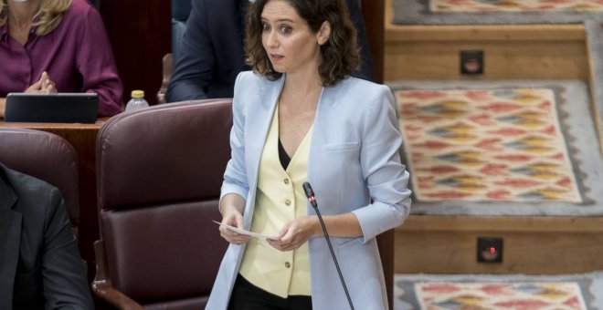 Ayuso responde a la carta de una niña de la Cañada Real en exclusión social: "Yo no gestiono sentimientos"