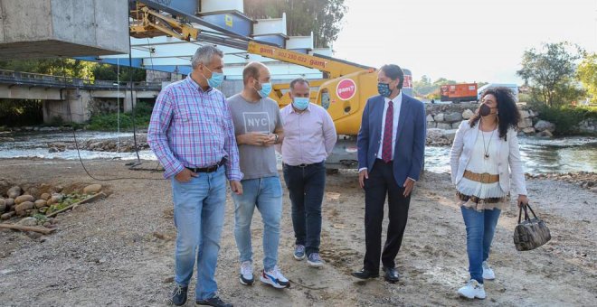 Obras Públicas pondrá en funcionamiento el nuevo puente de la Virgen de la Peña en 2022