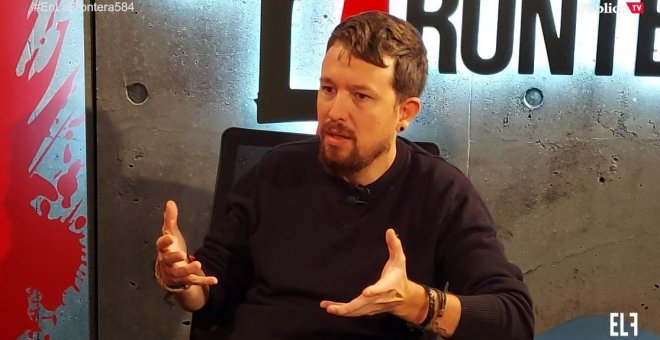 Pablo Iglesias: "El Partido Popular ha necesitado controlar a los jueces para no desaparecer como partido"