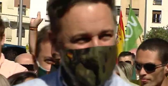 Abascal acusa al PSOE de estar detrás de la marcha neonazi por Chueca: "Apesta a cloaca socialista"