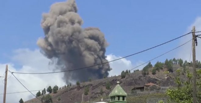 Así vivieron en directo la erupción del volcán Cumbre Vieja los vecinos de La Palma