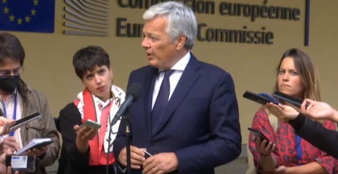 Reynders opina que el bloqueo en la renovación del CGPJ en España crea desconfianza en los ciudadanos