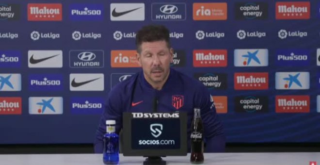 Simeone ve normal que Suárez "tome su tiempo para ponerse de la mejor forma"