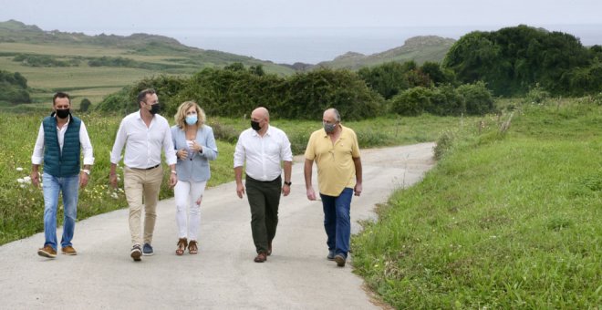 Desarrollo Rural mejora el camino de la Mina para facilitar el acceso a fincas agrarias