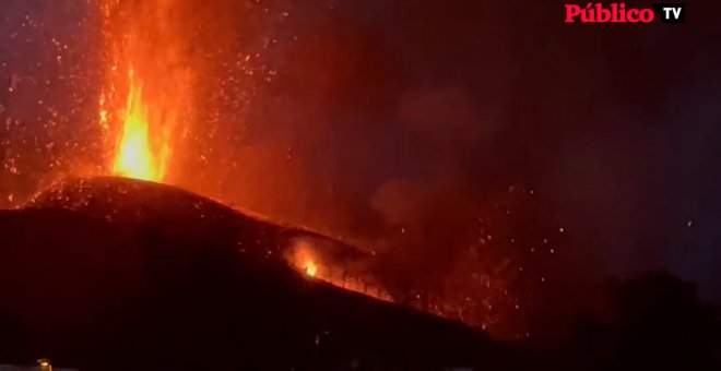 Así ruge la tierra en La Palma