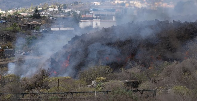 La lava avanza muy lentamente y el comité científico empieza a dudar de que vaya a llegar al mar