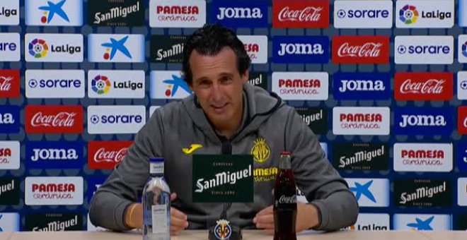 Emery: "La victoria supone darnos aire en la clasificación"