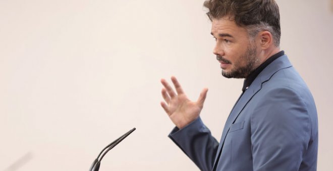 La reflexión de Rufián sobre la detención de Puigdemont... y la situación del rey emérito