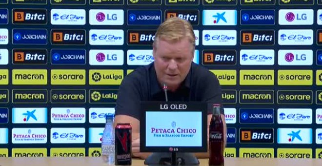 Koeman: "En este país te expulsan por nada"