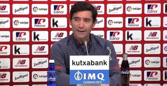 Marcelino sobre Bordalás: "Me considero un persona educada y por supuesto que corresponderé al saludo"