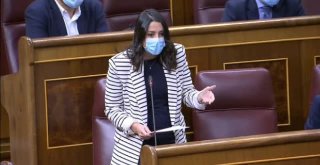 Sánchez a Arrimadas: "Siempre he sentido la mano tendida de los liberales españoles"