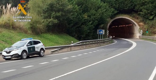 Detenido el presunto autor de causar daños en el túnel de Limpias