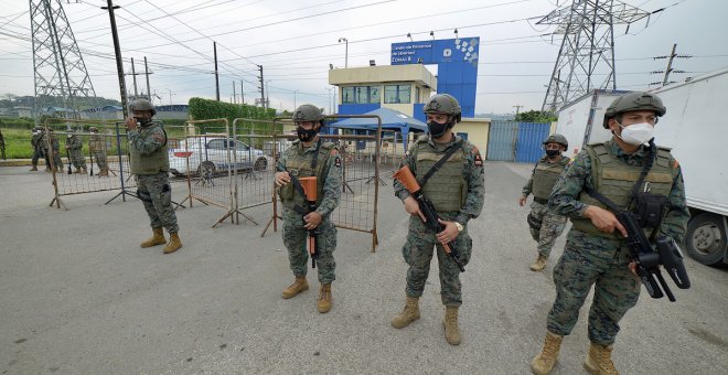 Encuentran muertos en una cárcel de Ecuador a los seis presuntos asesinos de Villavicencio