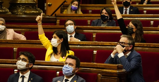 El debate de política general evidencia las diferencias estratégicas de los partidos independentistas