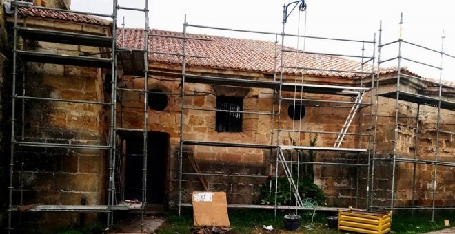 La iglesia de Santa María de la Asunción ya cuenta con una nueva cubierta