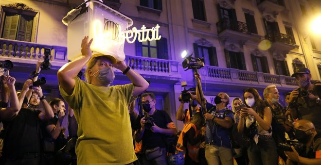 Miles de personas marchan este sábado por el cuarto aniversario del 1-O