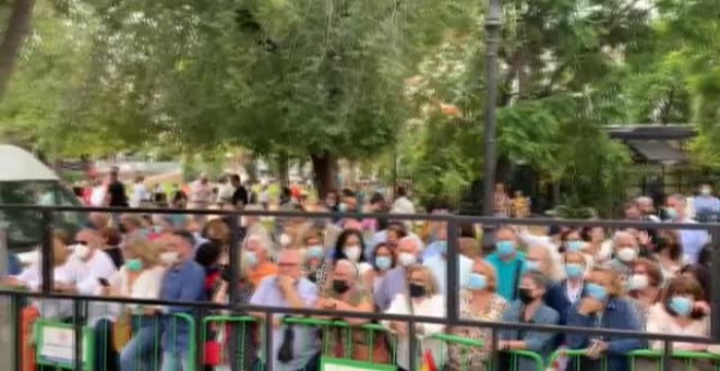 Sonoros abucheos a Marlaska en Córdoba durante un acto de la Guardia Civil