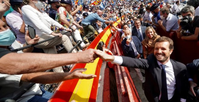 Casado se proclama salvador de España ante el "trienio negro" provocado por el Gobierno