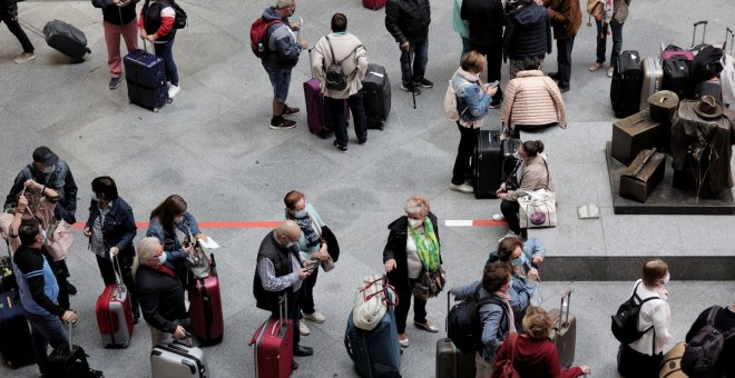 Los maquinistas reanudan el tercer día de huelga ante las quejas de Renfe por el incumplimiento de los servicios mínimos