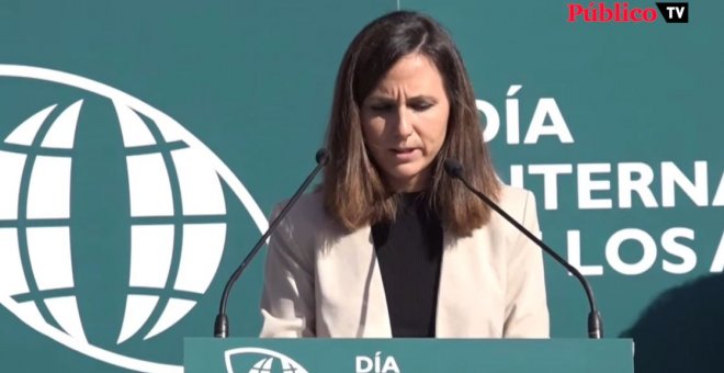 Ione Belarra: "Como sociedad, tenemos una deuda que saldar con los animales"