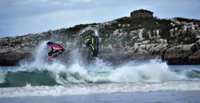 Cerca de 65 riders de todo el mundo competirán en la III 'Noja Motosurf Series'