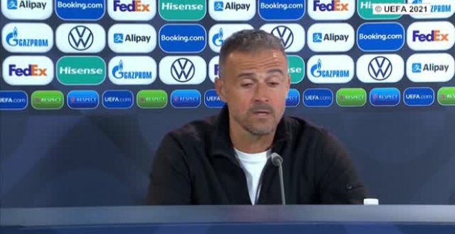 Luis Enrique sobre Gavi: "No solo será el futuro de la selección, ya es el presente"