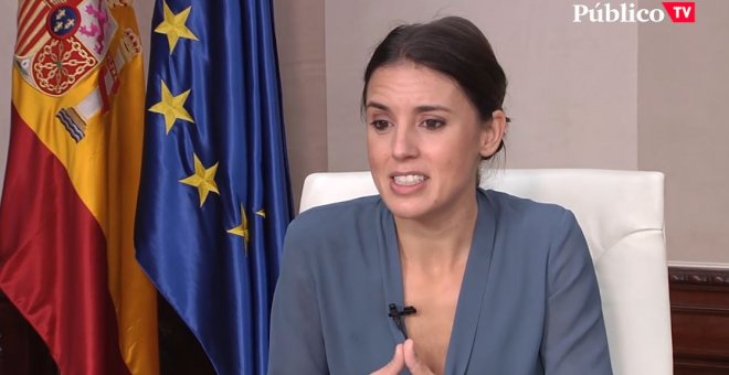 Irene Montero: "Mientras tengamos un modelo económico neoliberal sostenido por las mujeres, no vamos a poder hablar de una democracia plena"