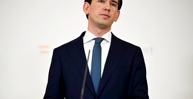 El canciller de Austria, Sebastian Kurz, anuncia su dimisión tras ser acusado de corrupción