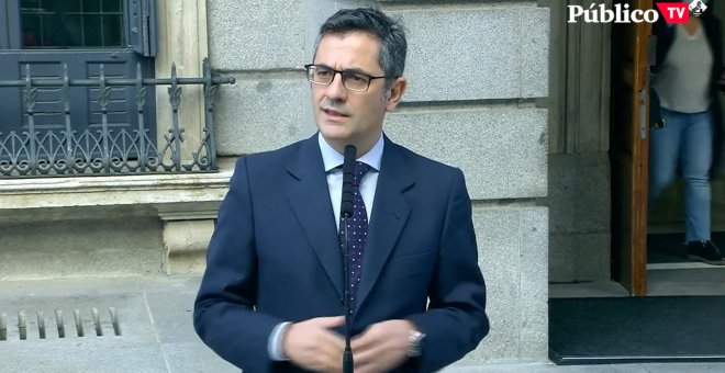 Bolaños recoge el guante de Casado sobre la renovación de órganos constitucionales: "Llamaré al PP esta mañana"