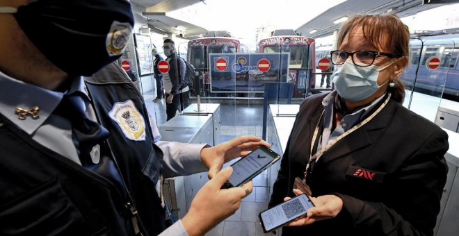 Italia estrena este viernes el certificado covid obligatorio para los trabajadores públicos y privados