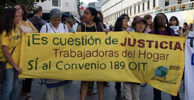 Trabajo anuncia que ya ha iniciado los trámites para ratificar el Convenio 189 de la OIT