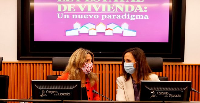 Unidas Podemos pide al PSOE reunir la mesa de la coalición tras la "injerencia" de Calviño en la reforma laboral