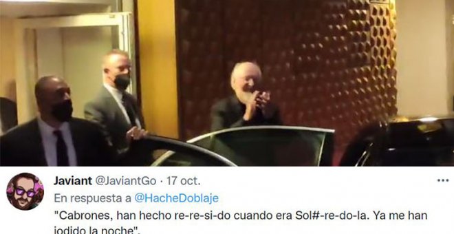 El compositor John Williams no pudo contener la emoción tras ser recibido por sus fans así