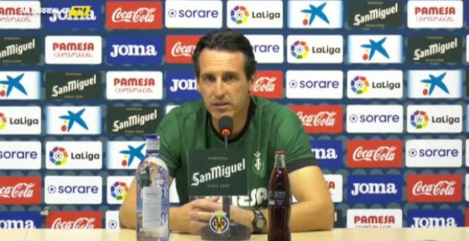 Emery: "Será un partido muy bonito entre dos conjuntos que tienen su estilo"