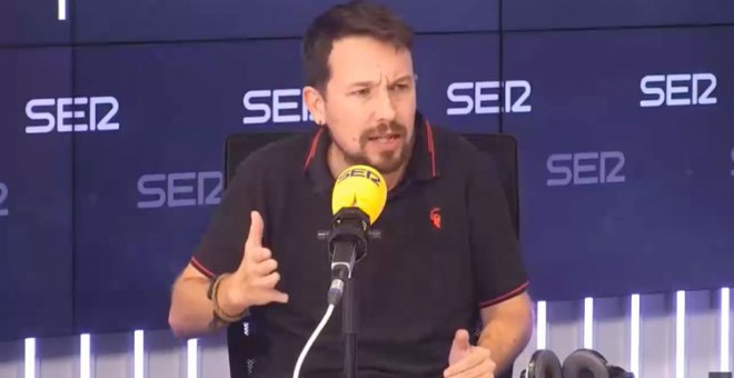 La reflexión de Pablo Iglesias sobre Alberto Rodríguez y la separación de poderes (y la cara de Carmen Calvo al escucharle)