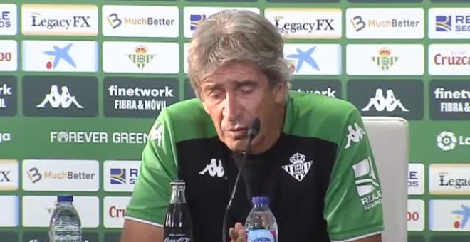 Pellegrini sobre el dato del mejor Betis del siglo XXI: "Eso no nos quita la obligación de ganar mañana"