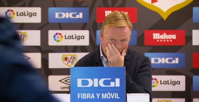 El Barça destituye a Koeman tras caer en Vallecas