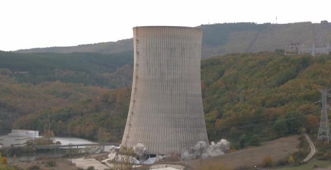 Demolición de la central térmica de Velilla del Río Carrión