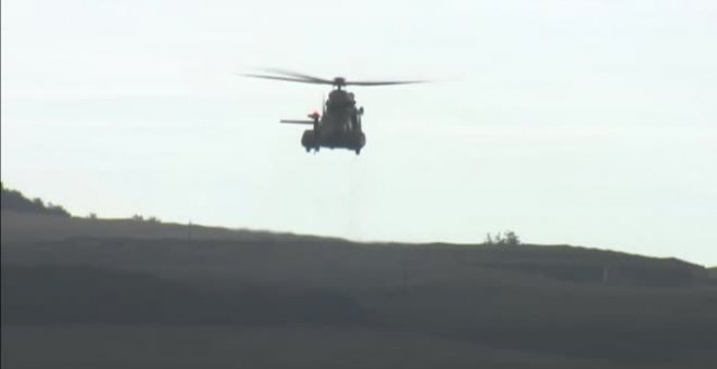 Las Fuerzas Armadas acompañan a los palmeros en el homenaje a los difuntos