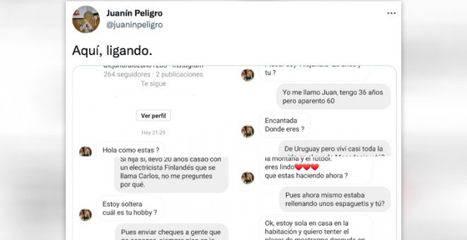 El despiporre de conversación entre un tuitero y un 'bot' que emocionó a Pérez-Reverte