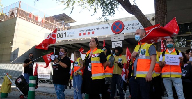 El Govern diu estar disposat a "estudiar" la internalització del 061, en plena negociació dels pressupostos amb la CUP