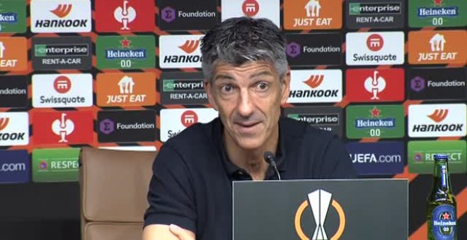 Imanol Alguacil: "No tengo dudas de que el equipo está capacitado de quedar primero"