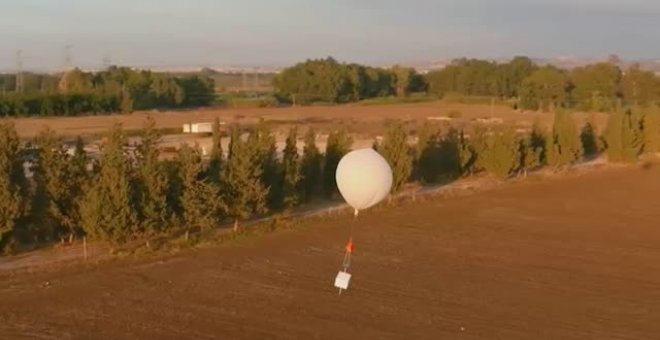 Una empresa israelí prueba con éxito unos globos para capturar dióxido de carbono y reciclarlo después