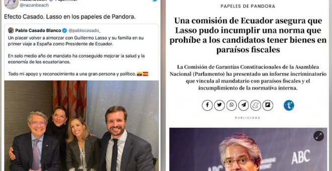 El "efecto Casado" golpea de nuevo: ahora el presidente de Ecuador