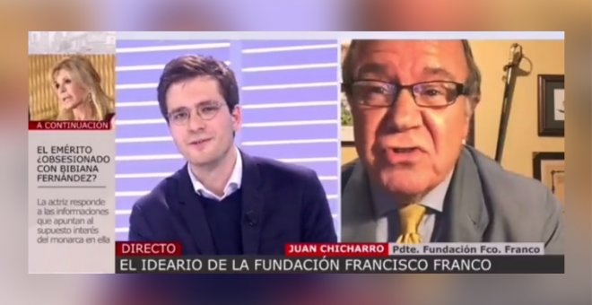 El enganchón entre un politólogo y el presidente de la Fundación Francisco Franco en una tertulia: "Tiene muy pocos argumentos"