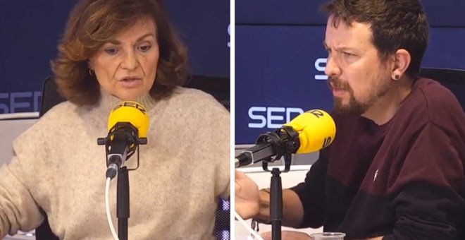 La contundente réplica de Iglesias a Calvo: "Recibir a migrantes con balas de goma es una indecencia, diga lo que diga la Justicia"