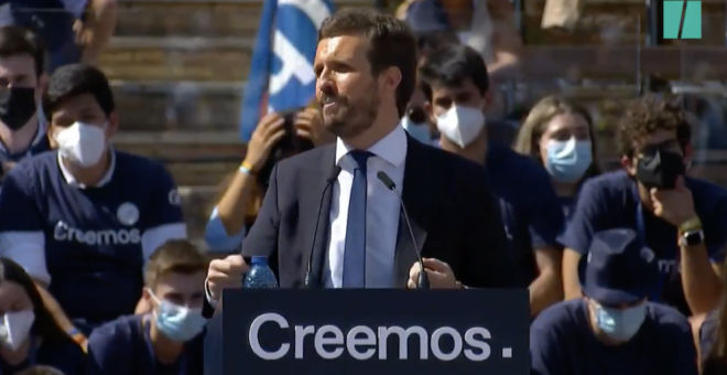 El recado de Compromís a Pablo Casado sobre el objetivo de la política