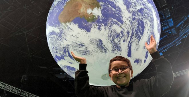 Francisco Vera, el colombiano de 12 años que despunta en la cumbre del clima